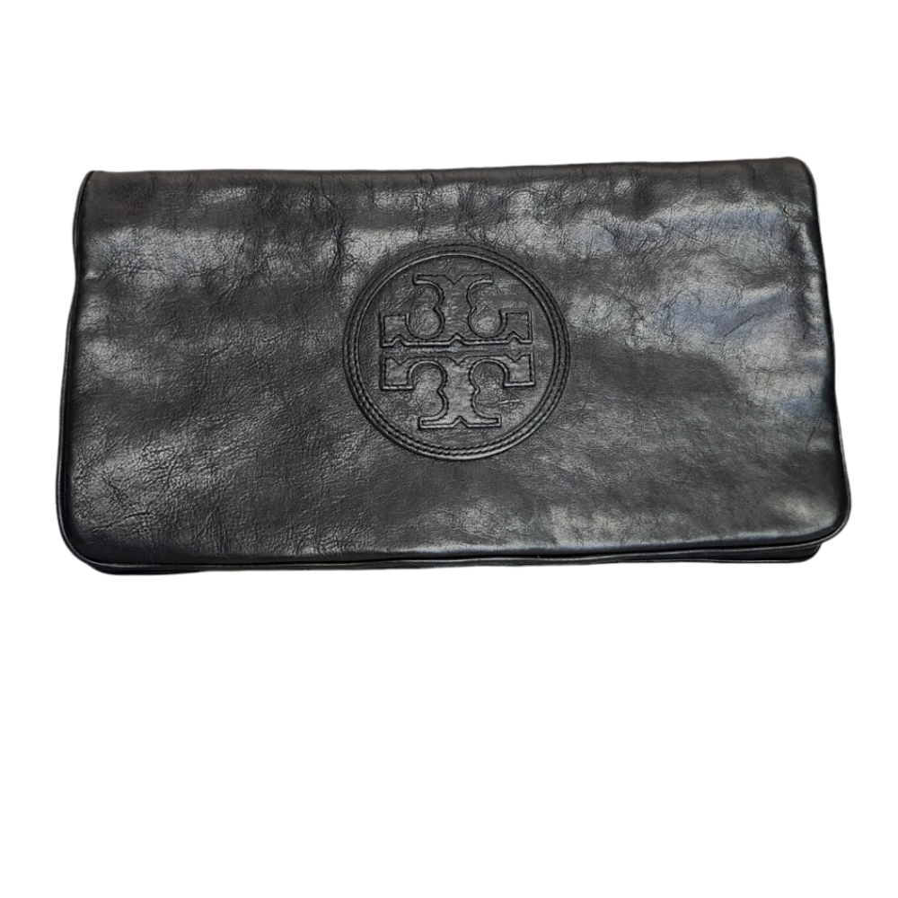 Tory Burch clutch, black